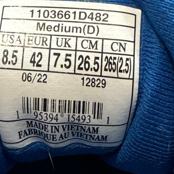 Brooks Adrenaline GTS 22 Running Shoe Men’s Size 8.5D Blue/Nightlife 1103661D482 - Picture 8 of 9